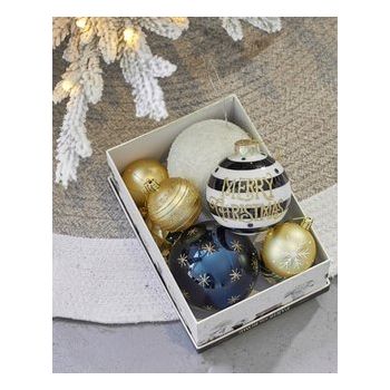 Ornament Assortment Gold 42Pcs 