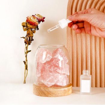 Aurora Crystal Diffuser - Rose Quartz