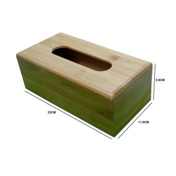 Bamboo Tissue Box