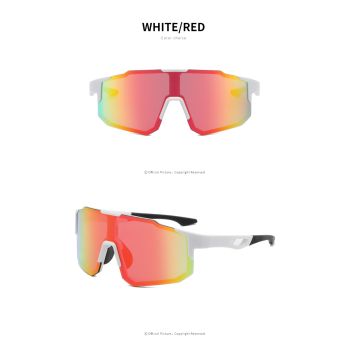  New sports sunglasses men's and women's cycling sunglasses dazzling sunglasses