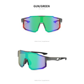  New sports sunglasses men's and women's cycling sunglasses dazzling sunglasses