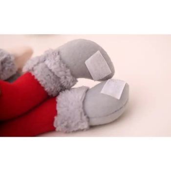 Santa Claus Curtain Tieback - Plush Christmas Curtain Holder for Festive Home Decor  22*44cm 2 PCS