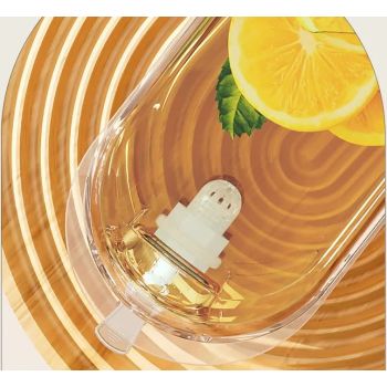 Green Refrigerator Cold Water Jug with Tap - 4L Large Capacity Sealed Beverage Dispenser for Juice and Water
