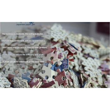 Exotic City DIY 1000-Piece Paper Puzzle - Creative Educational Toy for Family Fun