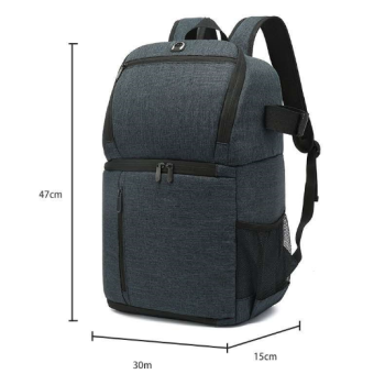 Waterproof DSLR Camera Backpack - Multifunctional large-capacity camera bag that easily carries a tripod mount and headphone jack