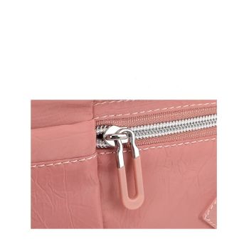 Lightweight Nylon Crossbody Shoulder Bag - Dark Blue, Adjustable Strap, Multi-Pocket Design