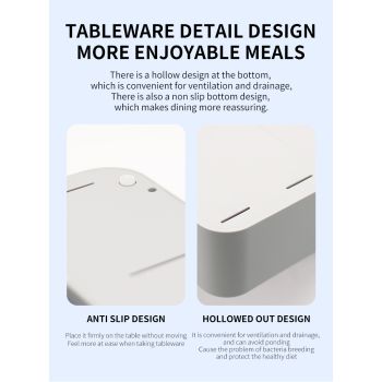 Kitchen Tableware Rack - Non-Punching Installation, Gray