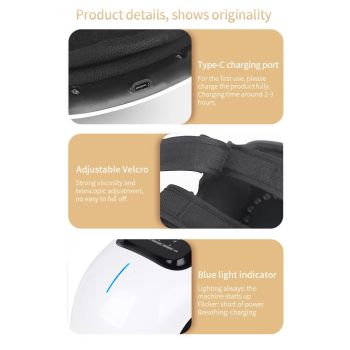 Smart Wireless Knee Massager with Heat Therapy and Vibration