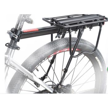 Universal Adjustable Bicycle Rear Cargo Rack - Durable Aluminum Alloy Luggage Carrier