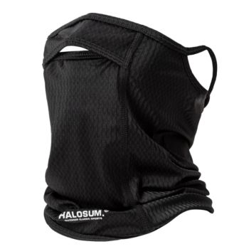 2 Pcs White UV Protection Breathable Cycling Face Mask with Ear Hooks - Summer Ice Silk Neck Gaiter for Men and Women