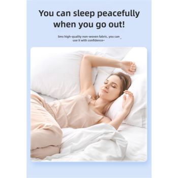 4 Packaging Green Disposable Travel Bedding Set - Waterproof & Clean, Soft Non-Woven Fabric, 4 Pieces Set for Twin Beds