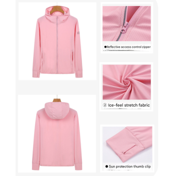 2XL Green Long Sleeve UV Protection Summer Breathable Knitted Ice Silk Outdoor Sun Protection Clothing - Unisex Thin Sunscreen Shirt
