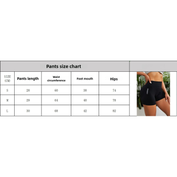 2 pcs High waist black yoga shorts for running, fitness and sports | Tummy control, butt lift, sweat wicking, size L