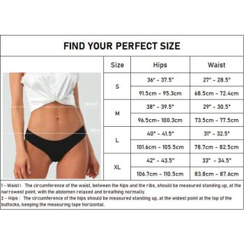 Comfortable Cotton Low-Waist Underwear, Breathable and Soft, Set of 6 Colors size XL
