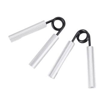 4-in-1 Aluminum Metal Grip Strength Trainer Set with Adjustable Resistance - Wrist, Finger, and Arm Exercise （50LB-200LB）