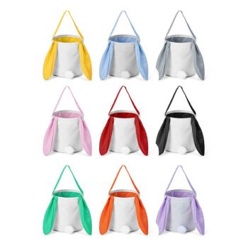 Grey Adorable Easter Bunny Ear Tote Bag - Stylish Rabbit-Themed Candy Bag