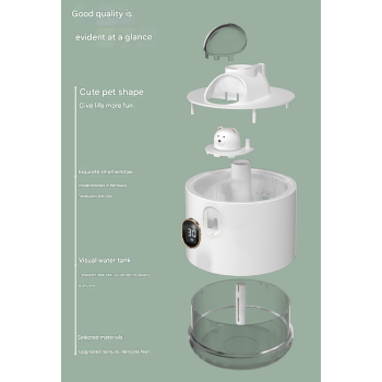 White Astronaut Humidifier with LED Night Light - Whisper Quiet for Bedroom