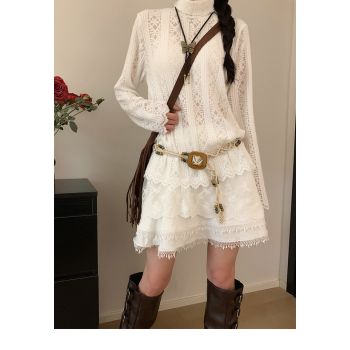 2 PCS Waist Rope Braid Ethnic Style Waist Chain - Beaded Bohemian Belt for Women