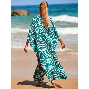 Style 4 Loose Fit Caftan Dress - Resort Style Beach Coverup for Women