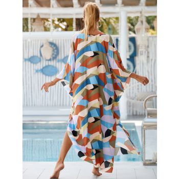Style 11 Loose Fit Caftan Dress - Resort Style Beach Coverup for Women