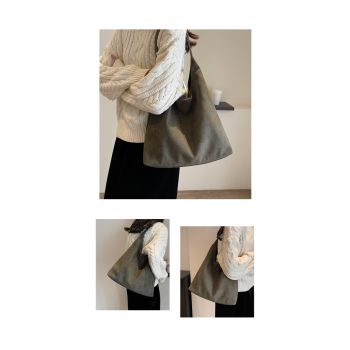 Green Women's Vintage Bucket Bag - Fashionable Shoulder Bag