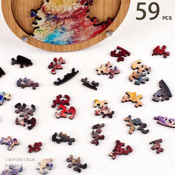 Neptune Wooden Jigsaw Puzzle - 59 Piece Solar System Jigsaw Puzzle