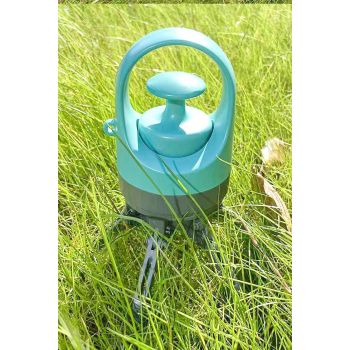 Blue Portable Pet Poop Scooper - 6-Claw Design