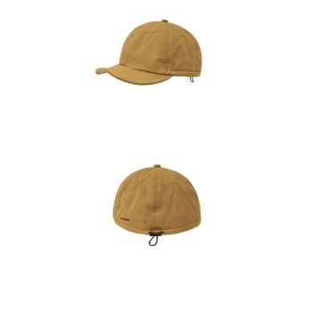 Khaki Minimalist Baseball Cap - Unisex Retro Streetwear Hat