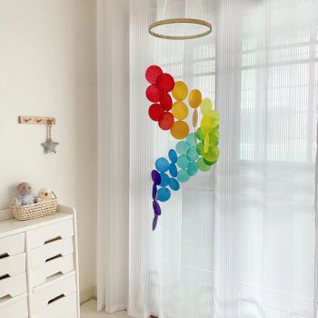 Coloful Bohemian Seashell Wind Chime - Dream Catcher Hanging Decor for Home