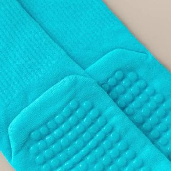 3 Pcs Pink Non-Slip Yoga Socks with Cross Straps - Cotton Pilates Dance Socks for Women, Lightweight Comfort