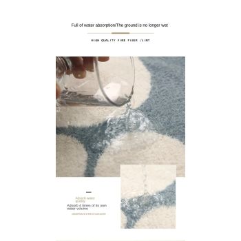 2 Pcs Brown And White Foot-Shaped Plush Bath Mat - Non-Slip Absorbent Bathroom Rug for Bedroom and Doorway (50x80cm)