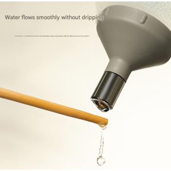 Grey Adjustable Height Pet Water Dispenser - Free Standing or Hanging - No More Bending!