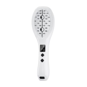 Revitalizing LED Hair Growth Comb: EMS Microcurrent, Red & Blue Light Therapy, Scalp Massager