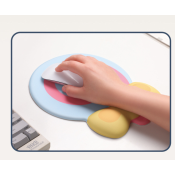 Blue Lollipop Ergonomic Keyboard Wrist Rest & Mouse Pad Set - 2-Piece Comfort Combo