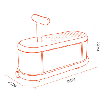 Tiger Quiet Ride Twist Car for Toddlers - Fun Wiggle Ride-On Toy