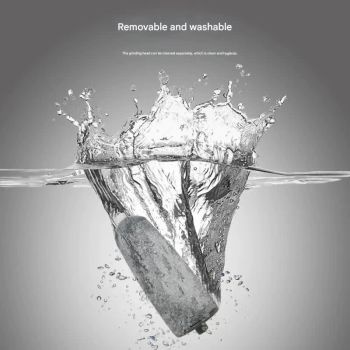 Rechargeable Electric Foot File - Waterproof Callus Remover with Interchangeable Heads(pink)