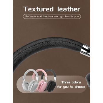 Premium Wireless Bluetooth Headphones with Stereo Hi-Fi Sound(pink)