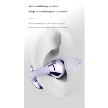 Stylish TWS Wireless Earbuds with Real-Time AI Translation - Immersive Sound & Touch Control(Gray)