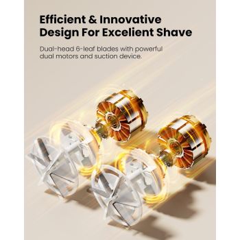 Dual-Head Electric Lint Remover - USB-C Rechargeable, LED Display, 7-Size Honeycomb Mesh(Yellow)