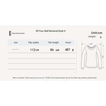 Dark Blue Women's printed knitted cardigan cape with ruffled sleeves (Style 3)