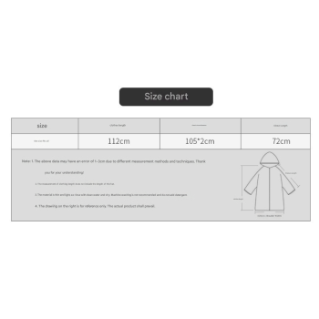 Matcha green Stylish Waterproof Raincoat Poncho - Long, Packable for Outdoor Travel & Hiking