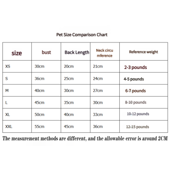 Red Cute Sailor Dog Outfit - Striped Shirt & Anchor Overalls for Small Dogs (Size : XL )