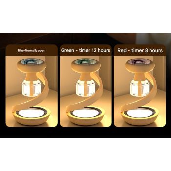 Beige 2-in-1 Mosquito Repellent Lamp & Starry Sky Night Light Projector