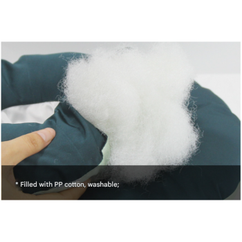 Yellow Adjustable Soft Elizabethan Collar for Pets - Comfortable Recovery Aid - M