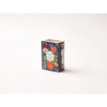 Literary Book Vase - Creative Ceramic Planter & Desk Organizer(Type B - 14x10x6.5cm)