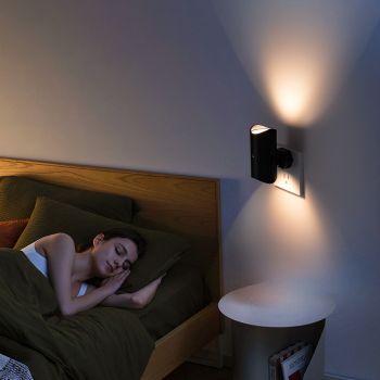 Energy Saving Plug-in LED Nightlight - Smooth Dimming, Auto Sensor