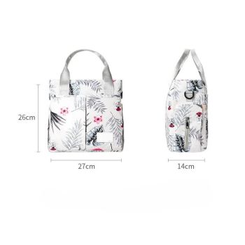 Colorful Versatile Nappy Bag Tote - Lightweight Diaper Bag with Insulated Pocket & Crossbody Strap