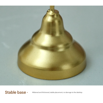 Gold Elegant Star Metal Candlestick Holder - Decorative Taper Candle Stand for Home, Tabletop & Special Occasions