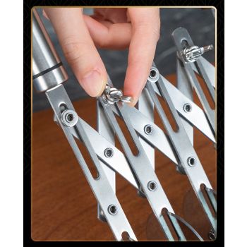 Doughnut Cutter Five Wheels Stainless Steel Multi-Wheel Rolling Dough Cutter - Pastry, Noodle & Lattice Slicer