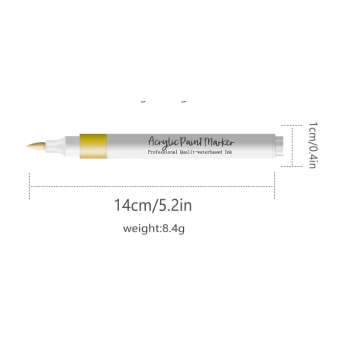 60 Color Acrylic Marker Pens for Kids - Washable Drawing and Doodling Set for Creative Art